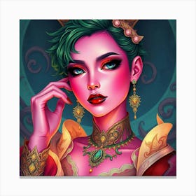 Chinese Empress Canvas Print