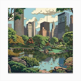 Central Park 7 Canvas Print