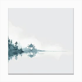 Chinese Landscape Canvas Print