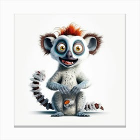 Lemur Canvas Print