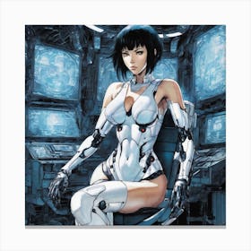 Ghost In The Shell Canvas Print