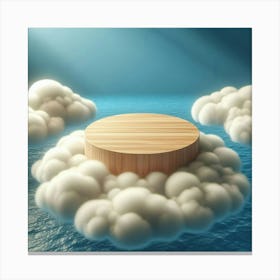 Cloud Stock Videos & Royalty-Free Footage 1 Canvas Print