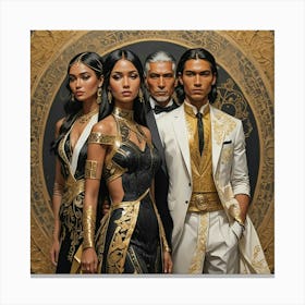 Asian Wedding Canvas Print