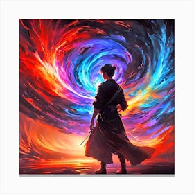 Ninja Warrior Canvas Print