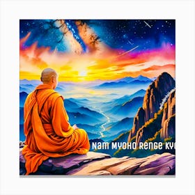 Nam Myoho Renge Kyo Canvas Print