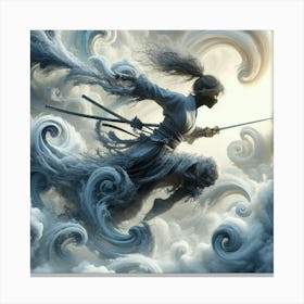 Ninja Warrior 2 Canvas Print