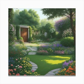 Garden of Eden Canvas Print