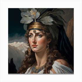 Greek Goddess 34 Canvas Print