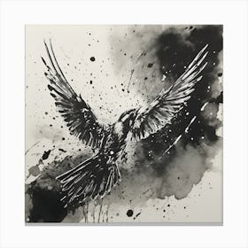 Aiming High Bird Canvas Print
