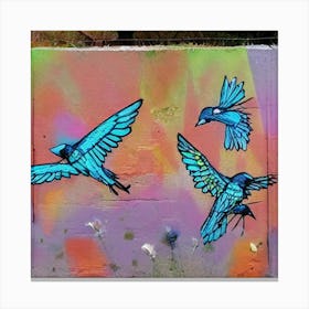 Birds In Flight Canvas Print