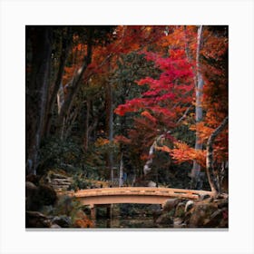 Autumn In Kyoto 1 Canvas Print