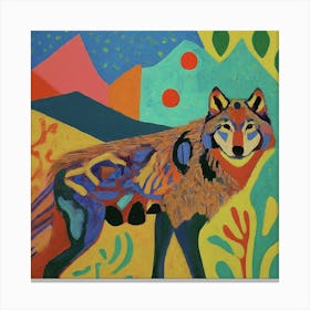 Wolf II Canvas Print