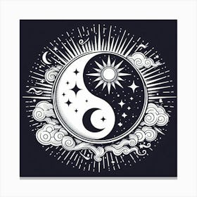 Yin Yang 3 Canvas Print