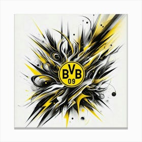 Borussia Dortmund Logo Wall Art 45 Canvas Print