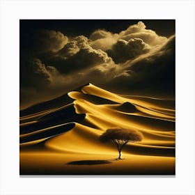 Sand Dunes 19 Canvas Print