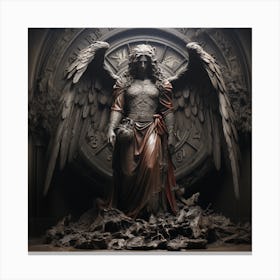 Angel Of The Abyss Canvas Print
