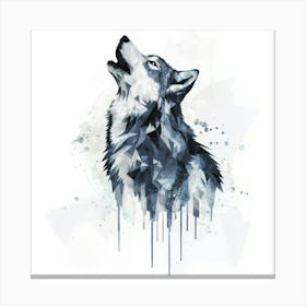 Howling Wolf 1 Canvas Print