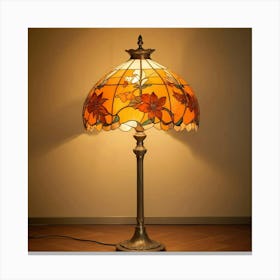 Tiffany Table Lamp 3 Canvas Print