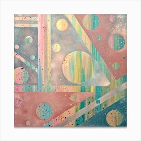 'Cosmic Circles' Canvas Print