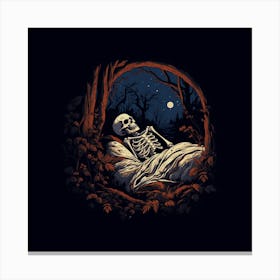 Dead Tired Canvas Print