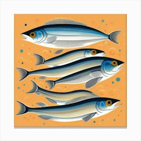 Sardines 2 Canvas Print