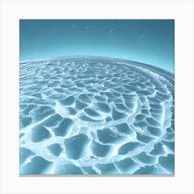 Ice Sphere Canvas Print