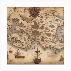 Map Of The Soul Canvas Print