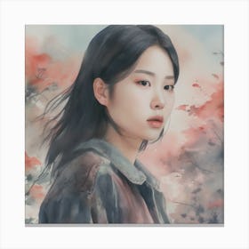 Korean Girl 7 Canvas Print