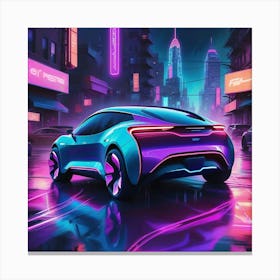 Car Art 75 Canvas Print