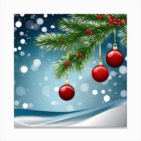 Christmas Tree 36 Canvas Print