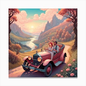 Vintage Car Canvas Print