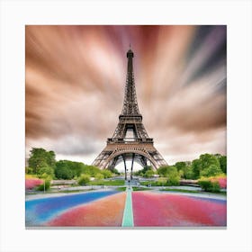 Eiffel Tower Paris Canvas Print