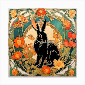 Tudor Rabbit Canvas Print