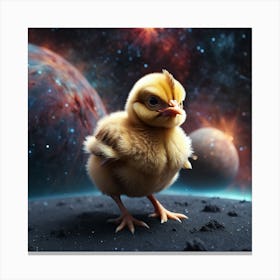 An Alien (Chicken) Lifeform Canvas Print