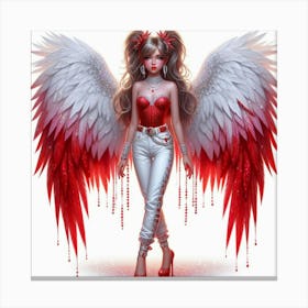 Angel Wings 17 Canvas Print