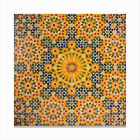 Moroccan Tile Pattern zalij Lienzo