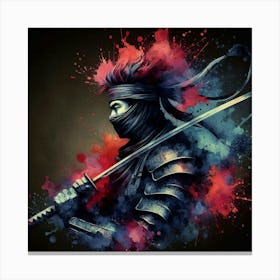 Ninja Warrior Canvas Print