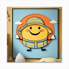 Smiley Canvas Print