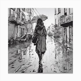 Rainy Day Canvas Print