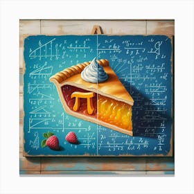 Pie pi Canvas Print