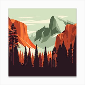 Yosemite National Park Canvas Print