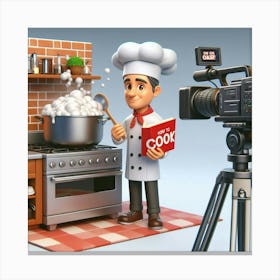 How to Cook 2 Canvas Print