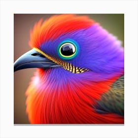 Colorful Bird 15 Canvas Print