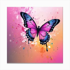 Butterfly Painting 147 Canvas Print