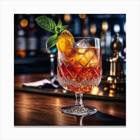 Cocktail 8 Canvas Print