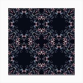 pixel mosaic 6 Canvas Print