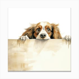 Spaniel Field 3 Canvas Print