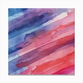 Abstract Watercolor Painting 46 Canvas Print