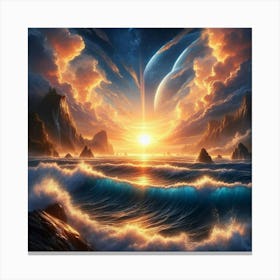 sunset Canvas Print