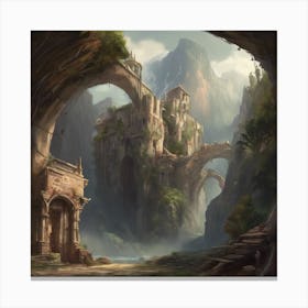 Fantasy Castle 104 Canvas Print